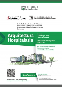 evento arquitectura hospitalaria